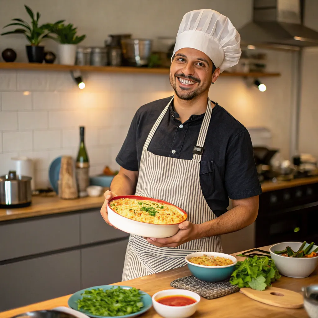 Satisfied Cooking Course Participant